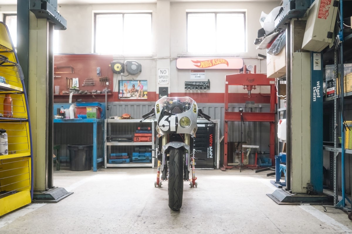 La riconoscete? E' una Royal Enfield Guerrilla 450!